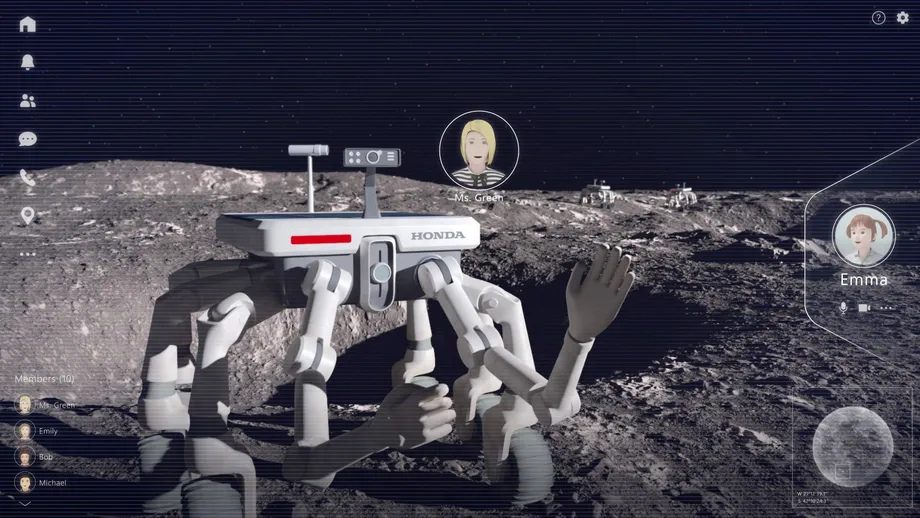 Honda представила проекты робота «Аватара», гибрида автомобиля и самолета и ракет для миссий на Луну