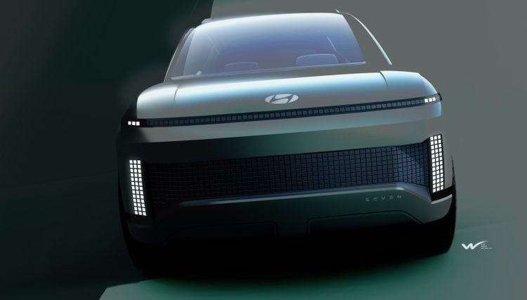 Hyundai представил концепт гигантского электрического внедорожника