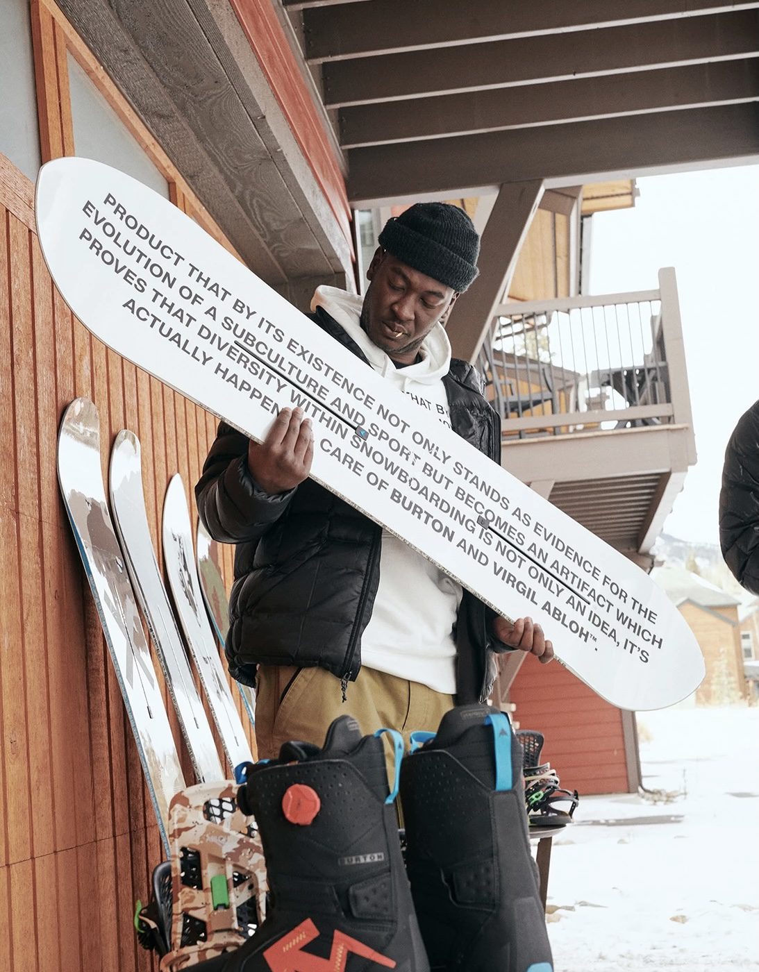 Капсульная коллекция сноубордов от Burton и Вирджила Абло