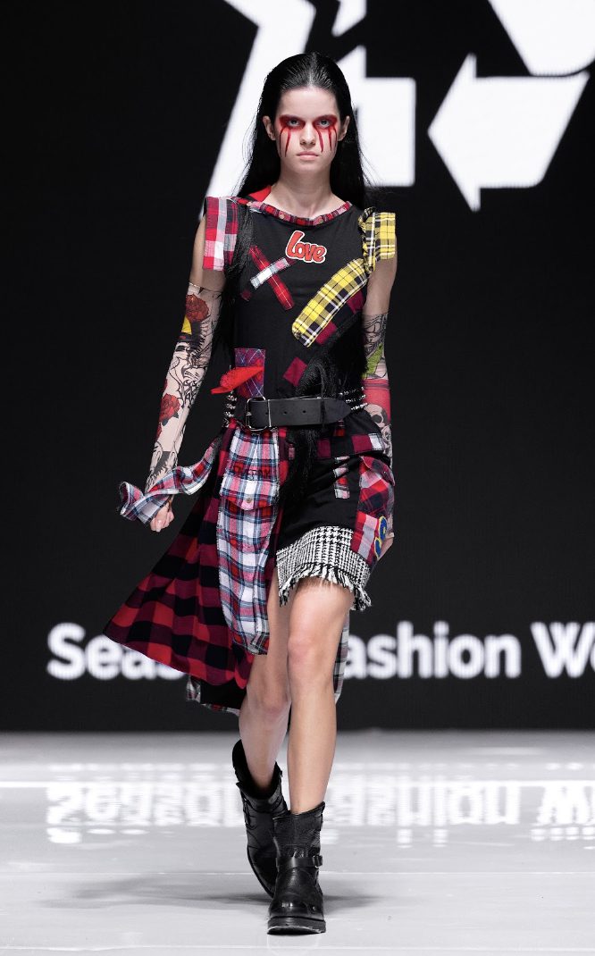 Завершающий день Seasons Fashion Week SS’2022 : коллекция в стиле Tik-Tok, мода вне возраста от George Black